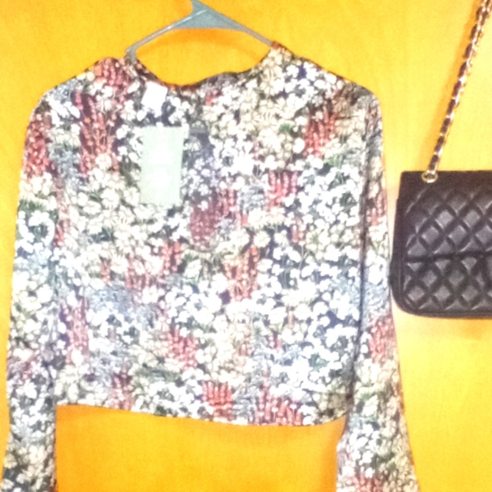 Spring/Summer floral waist top